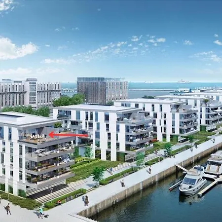 Faltom 26 Yacht Park Z Tarasem Parking * גדינייה