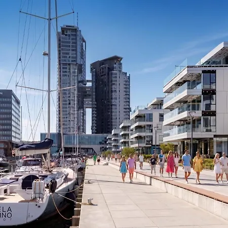 Apartment Faltom 26 Yacht Park Z Tarasem Parking Gdynia
