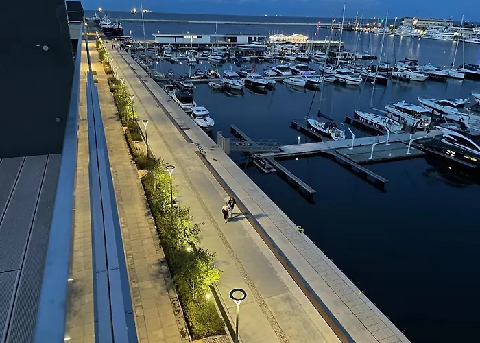 アパート Faltom 26 Yacht Park Z Tarasem グディニャ