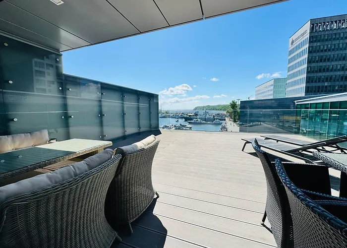 Faltom 26 Yacht Park Z Tarasem Apartman Gdynia